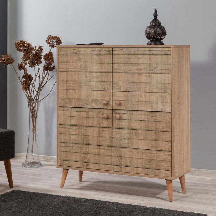 Hanah Home Multilux - 728 Armario Multiusos Roble Sonoma